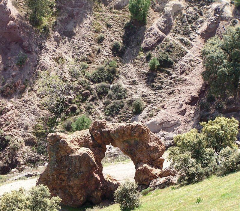 La Piedra Horadada, en Obejo / Web Guadiato Turismo