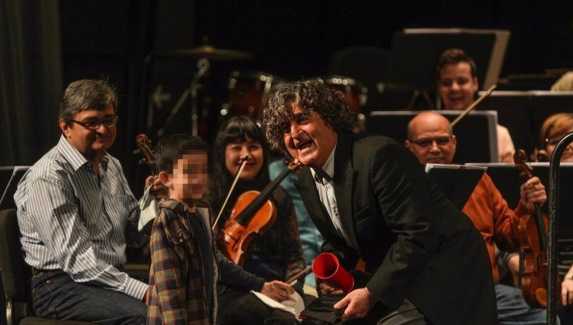 Uno de los conciertos didácticos de la Orquesta.