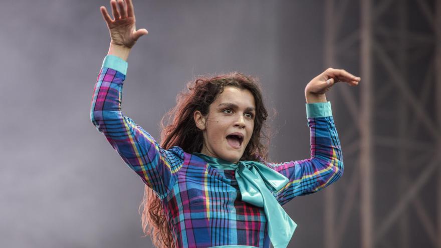 Amaia, en el concierto de Stella Maris en la última edición del Primavera Sound. / FERRAN SENDRA