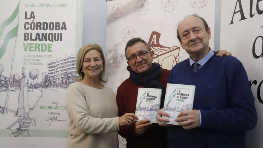 Carmen Galán, Miguel Santiago y Federico Roca. / A.J. GONZÁLEZ