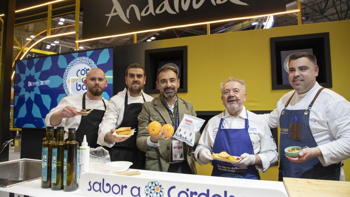 Showcooking de productos cordobeses. Félix Romero.