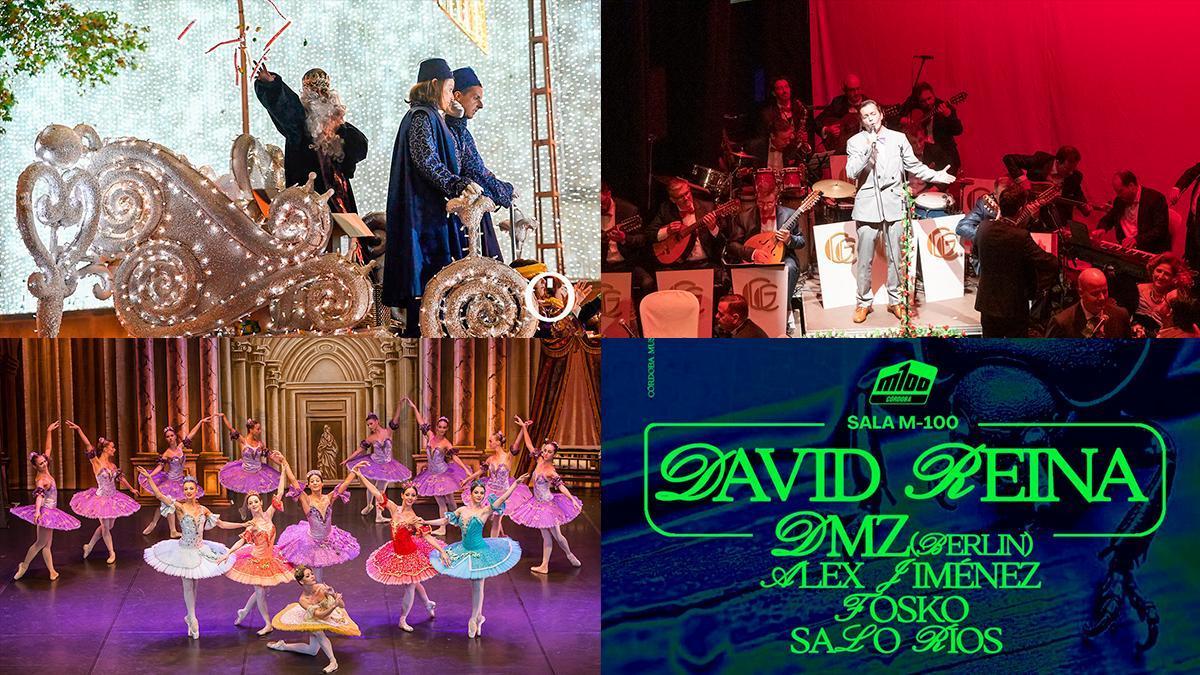 Agenda cultural enero Cabalgata de los Reyes Magos 2023 ÁLEX GALLEGOS Actuación de la Bella Durmiente IMAE