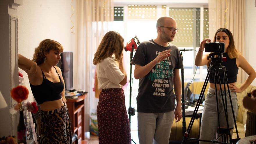 Rodaje de la película dirigida por Álex Sereno. / CÓRDOBA