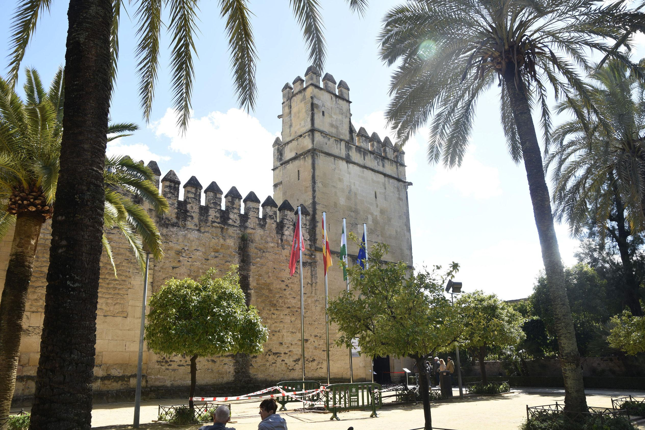 Exterior del Alcázar de los Reyes Cristianos de Córdoba. / Juan Ayala