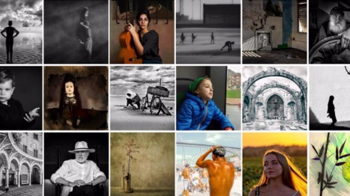 Imágenes del Concurso Social del año 2024 de Afoco, expuestas en la Galería Ignacio Barceló.