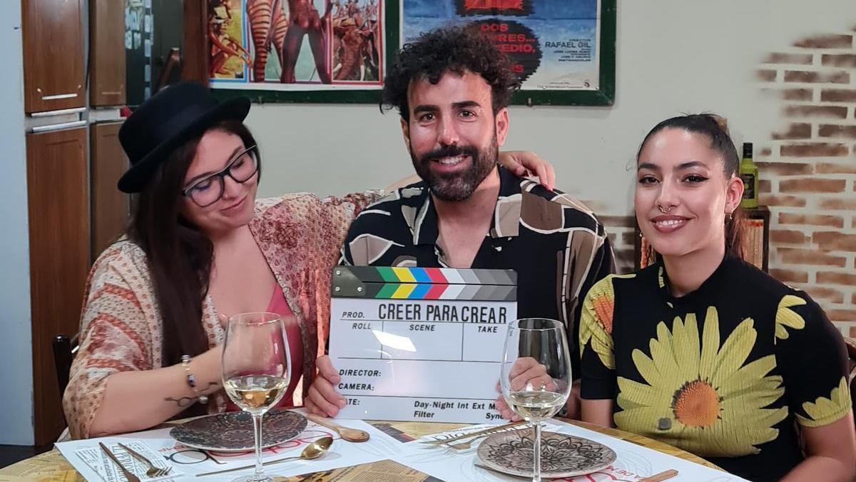 María José Llergo participa en la serie 'Creer para crear'.
