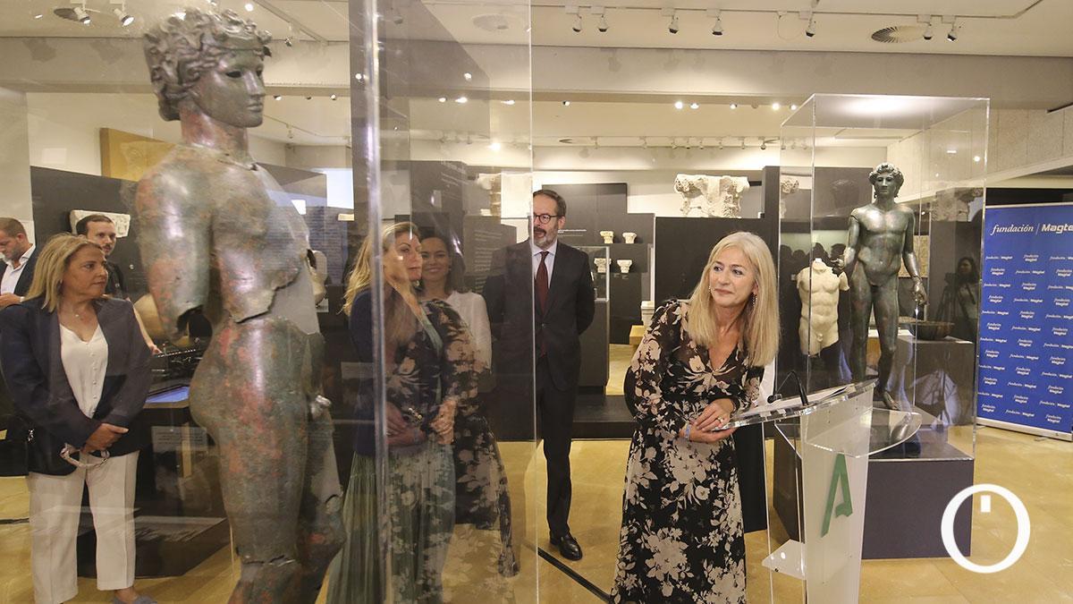 Inauguración de la exposición 'Efebos. Los sirvientes mudos' en el Museo Arqueológico MADERO CUBERO