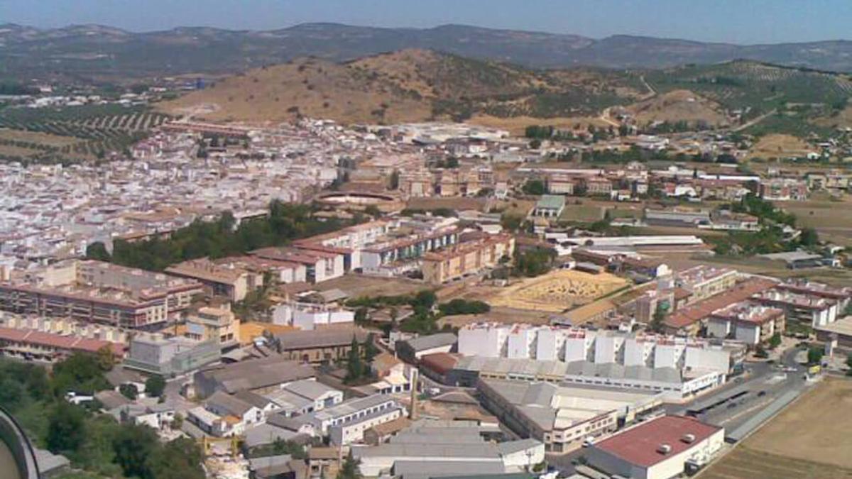 Vista aérea de Cabra.