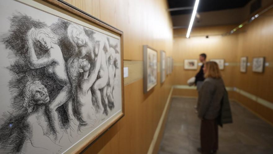 La exposición 'El artista y el Eros', en el Museo de Bellas Artes de Córdoba. / CHENCHO MARTÍNEZ