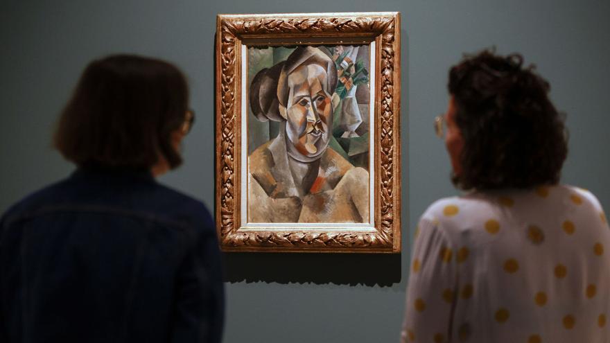 La obra de Picasso 'Retrato de Mateu Fernández de Soto' (1901). / Wikimedia Commons