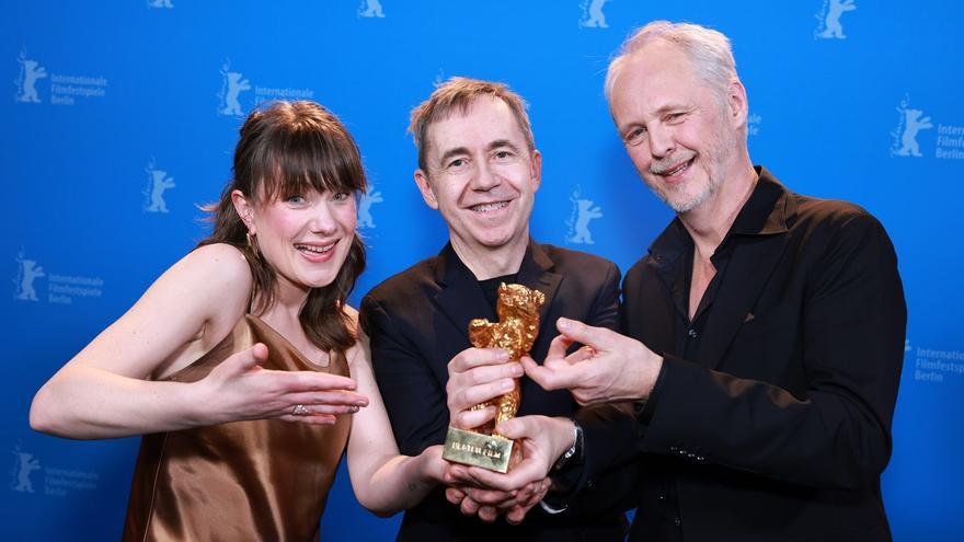 Johan Haugerud, ganador del Oso de Oro por 'Dreams (Sex, Love)'. / EFE