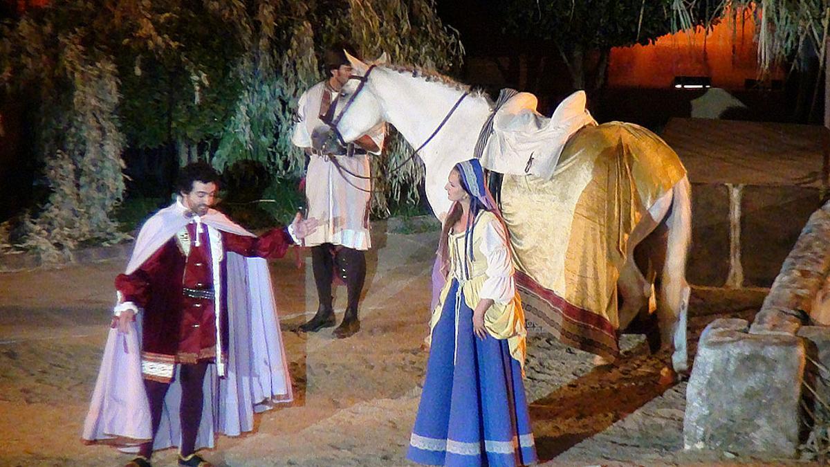 Puesta en escena de 'La Vaquera de la Finojosa'. MADERO CUBERO