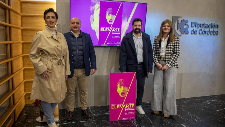 Presentación del espacio de creatividad y cultura ElevARTE de El Carpio. / Diario CÓRDOBA
