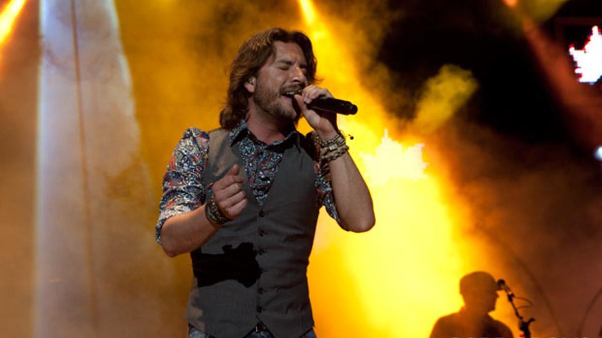 Un concierto de Manuel Carrasco, uno de los artistas de Riff Producciones MADERO CUBERO