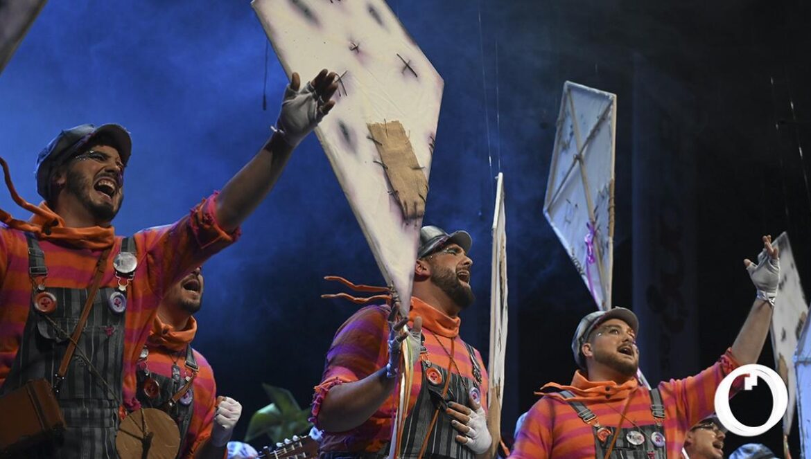 Comparsa Viento a favor J. M. Ayala Orden de actuación de la final del Concurso de Carnaval
