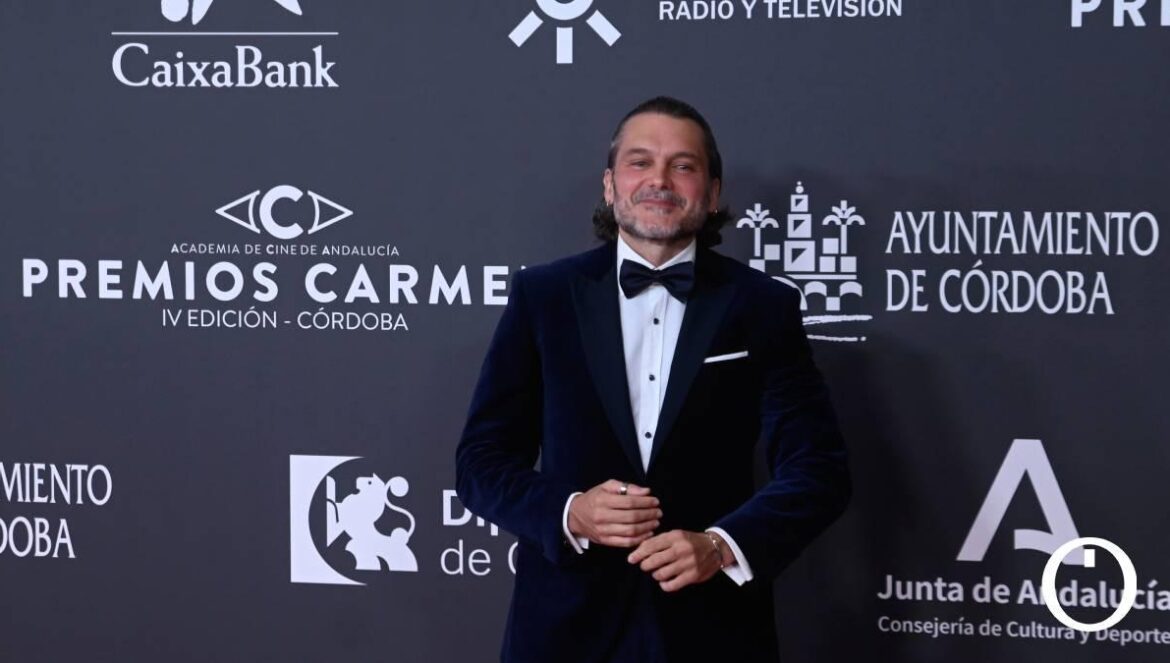 Salva Reina, en la alfombra roja de los Carmen, celebrados en Córdoba J.M. AYALA