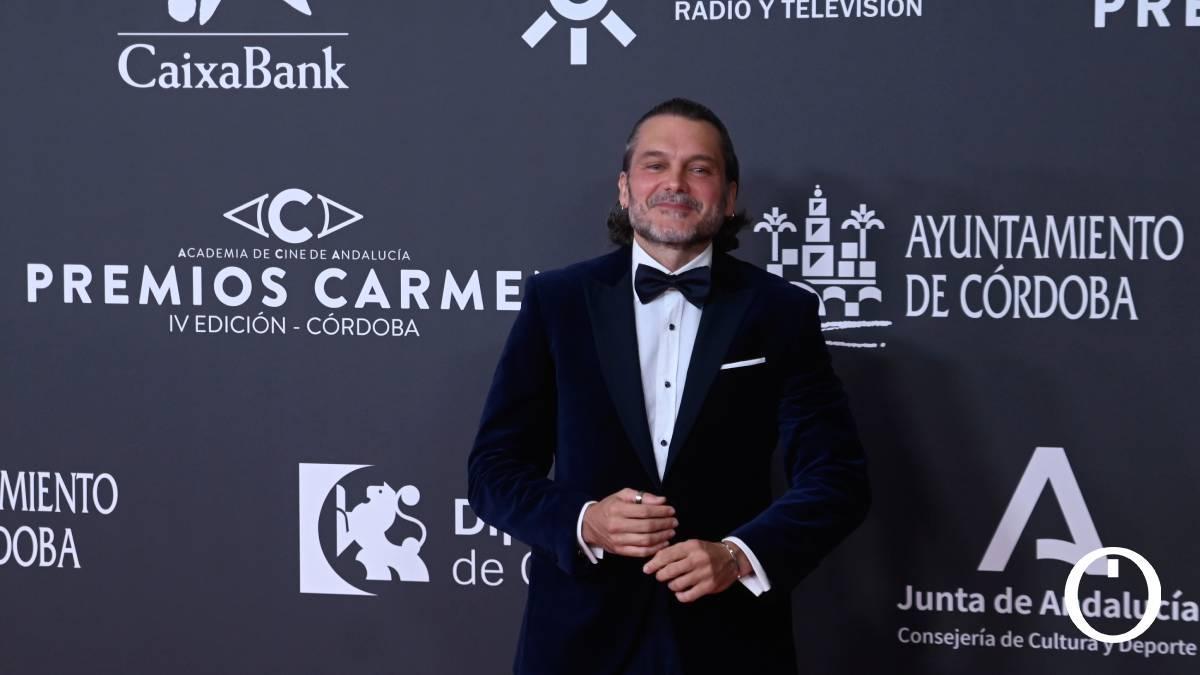 Salva Reina, en la alfombra roja de los Carmen, celebrados en Córdoba J.M. AYALA