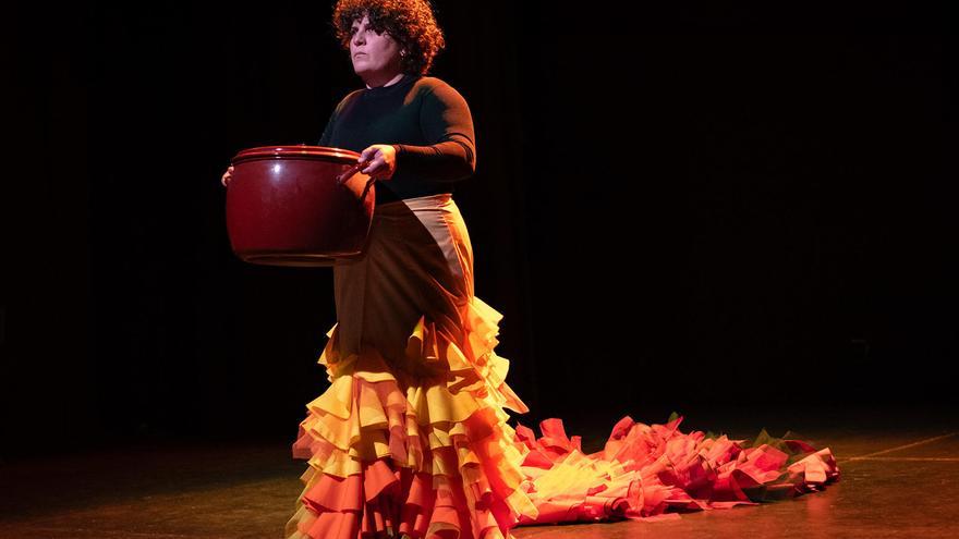 La actriz Zahira Montalvo presenta 'No ni ná' un trabajo contra la andalufobia / EFE