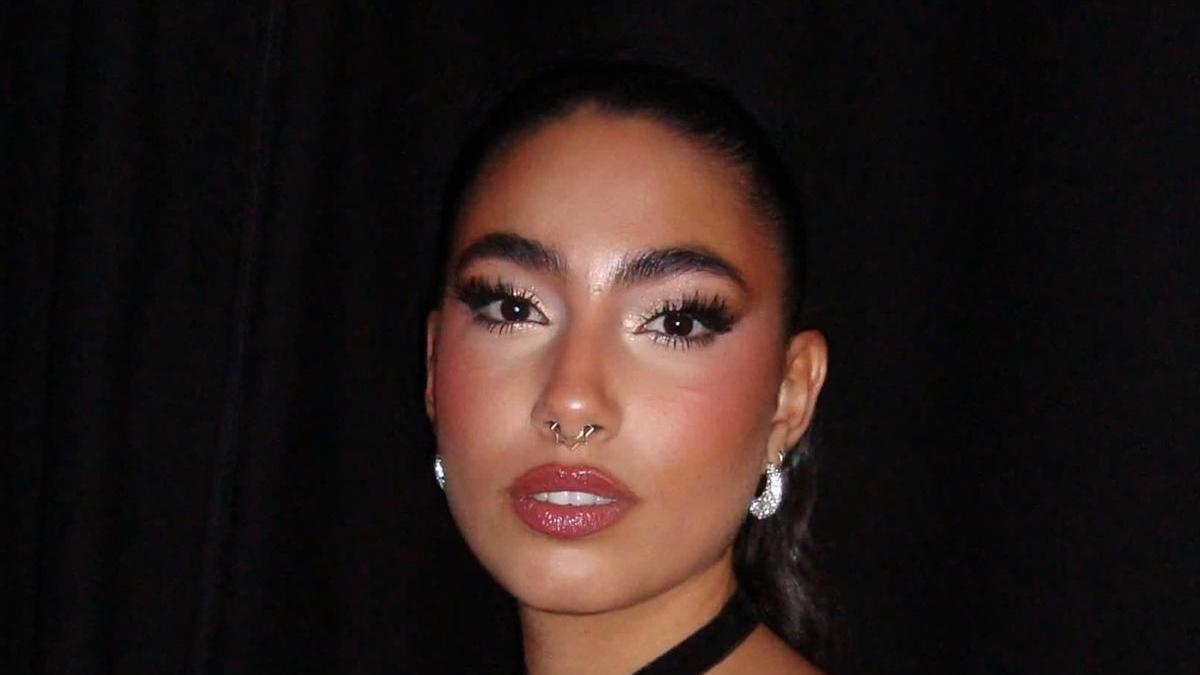 Maria José Llergo, antes de actuar en el Circo Price.