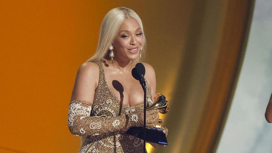 Beyoncé, premiada con el Grammy al álbum del año por 'Cowboy Carter'. / EFE