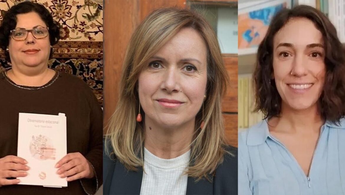 Las tres finalistas.