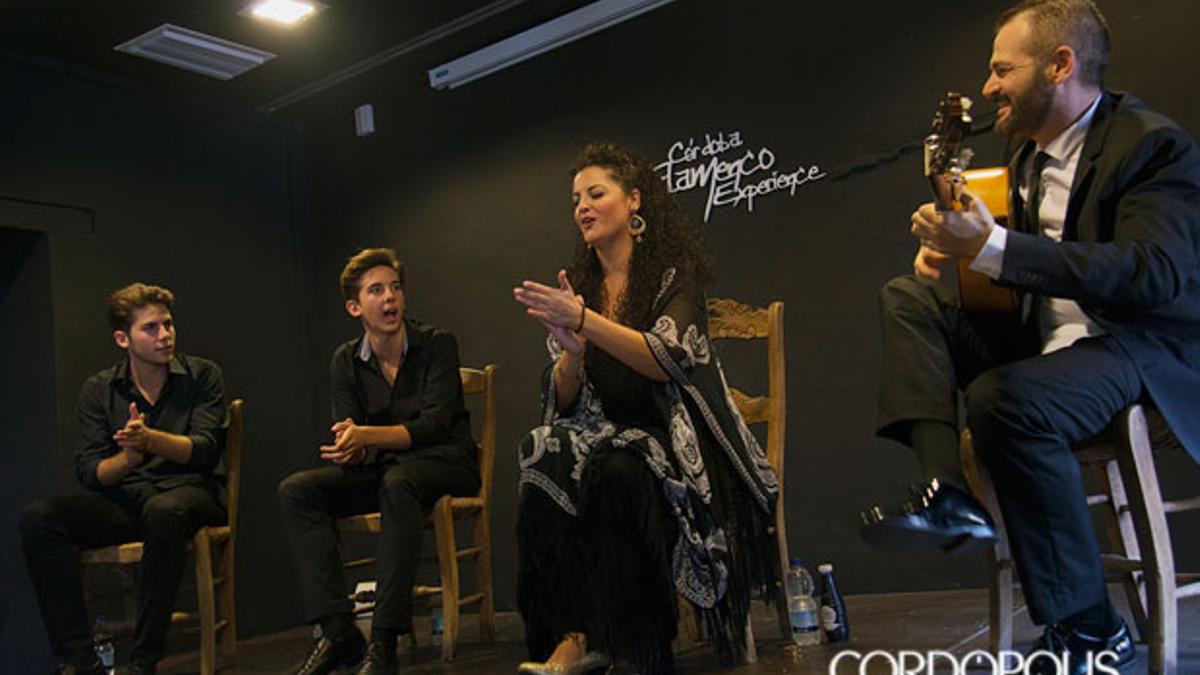 Imagen de archivo de una matinal flamenca en el Potro TONI BLANCO