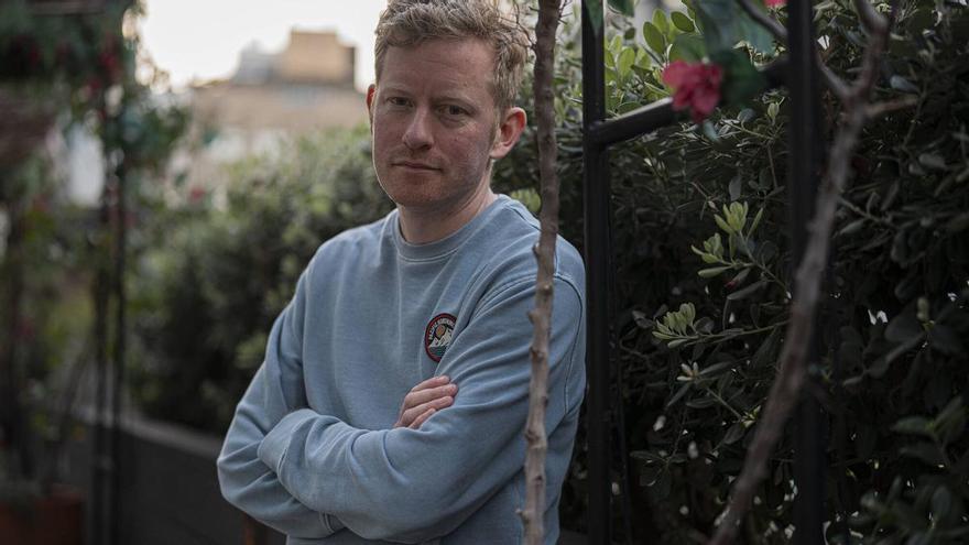 Colin Barrett, a su paso por Barcelona para participar en BCNegra. / Irene Vilà Capafons