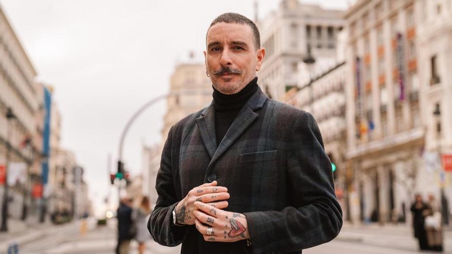 El escritor Kiko Amat, en Madrid. / / ALBA VIGARAY