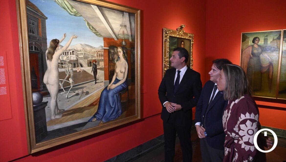 Inauguración de exposicion 'Romero de Torres, pintor de la modernidad'