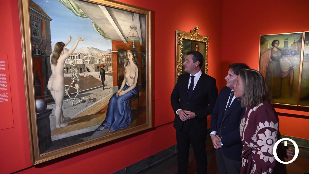 Inauguración de exposicion 'Romero de Torres, pintor de la modernidad'
