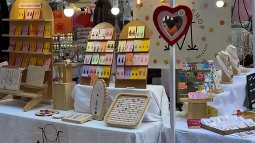 Uno de los puestos de Poderío Market en un mercadillo celebrado en Sevilla. / REDES SOCIALES