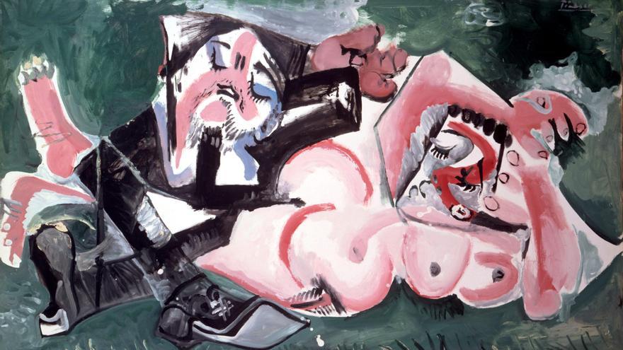 'Les Dormeurs', de Pablo Picasso. / EFE