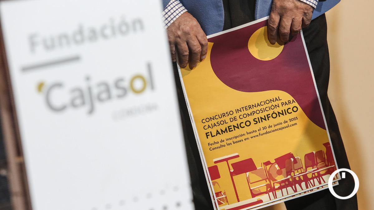 Presentación del Concurso Internacional Cajasol de composición para Flamenco Sinfónico Álex Gallegos Presentación del Concurso Internacional Cajasol de composición para Flamenco Sinfónico Álex Gallegos