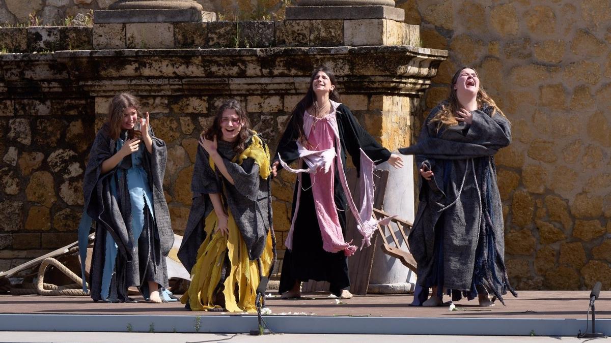 Imagen de archivo de una representación teatral.