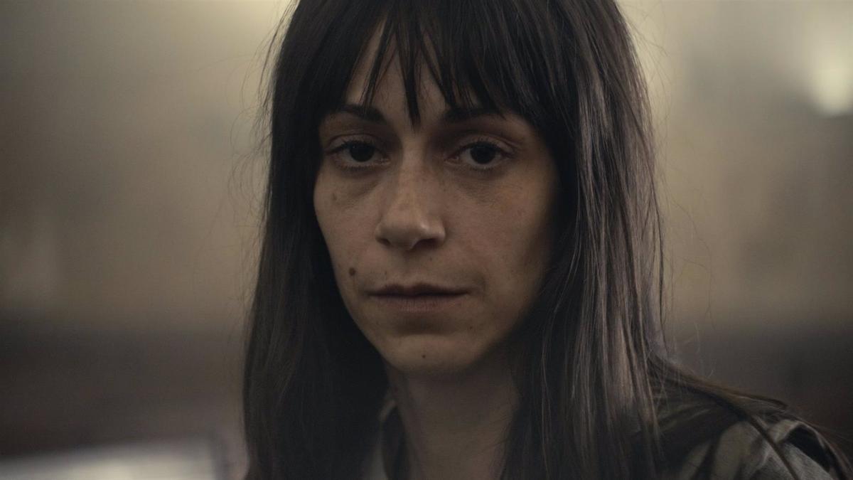 La actriz Alicia Fornell, caracterizada como Sofía, en una escena de 'La Luz', de Juan Antonio Chavero.