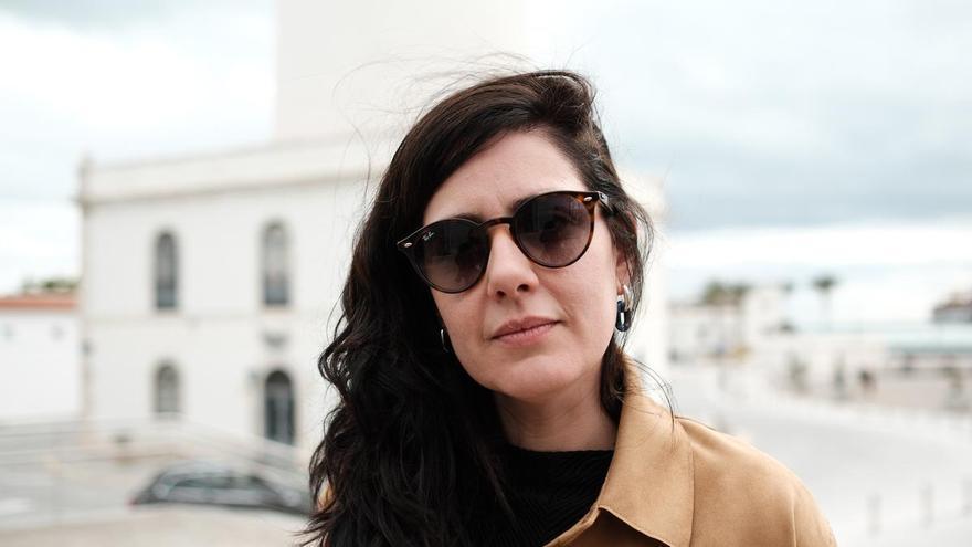Belén Funes, ayer en el Festival de Málaga. / Gregorio Marrero