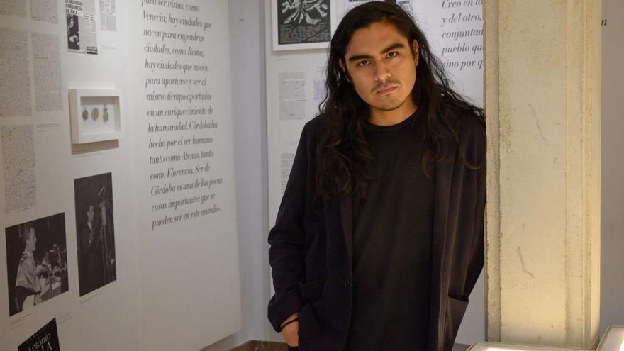 Omar Castro Villalobos, en la Fundación Gala. / Dovile Civilite