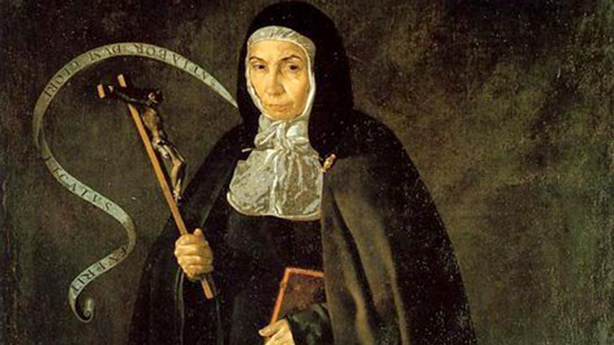 Una galería londinense tiene en exhibición en la feria de arte Tefaf de Maastrich un retrato realizado por Velázquez a la madre Jerónima de la Fuente en 1620. / REDACCIÓN