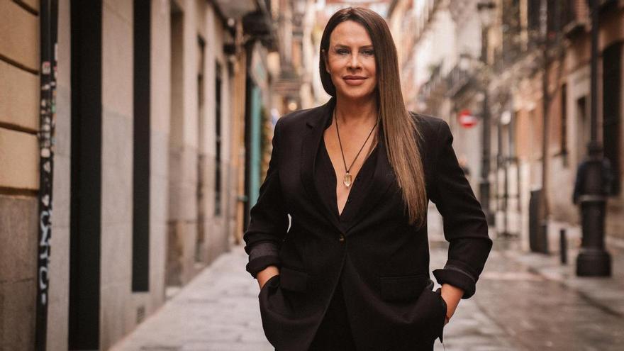 Karla Sofía Gascón, este jueves en Madrid. / EPE
