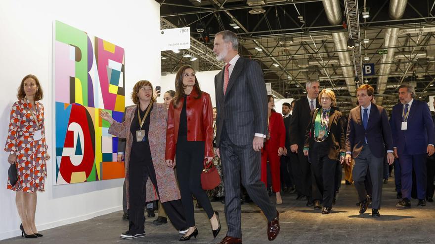 Los reyes inauguran ARCO. / EP