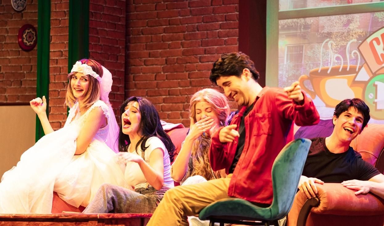 Una escena del musical basado en la serie 'Friends'.