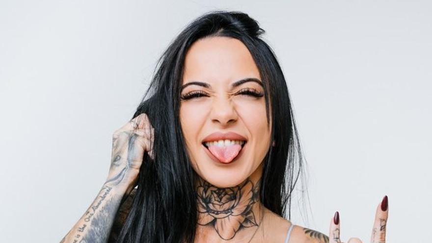 Inmita Palmera, cabeza de cartel de reggaeton en el Reconect Art. / CÓRDOBA