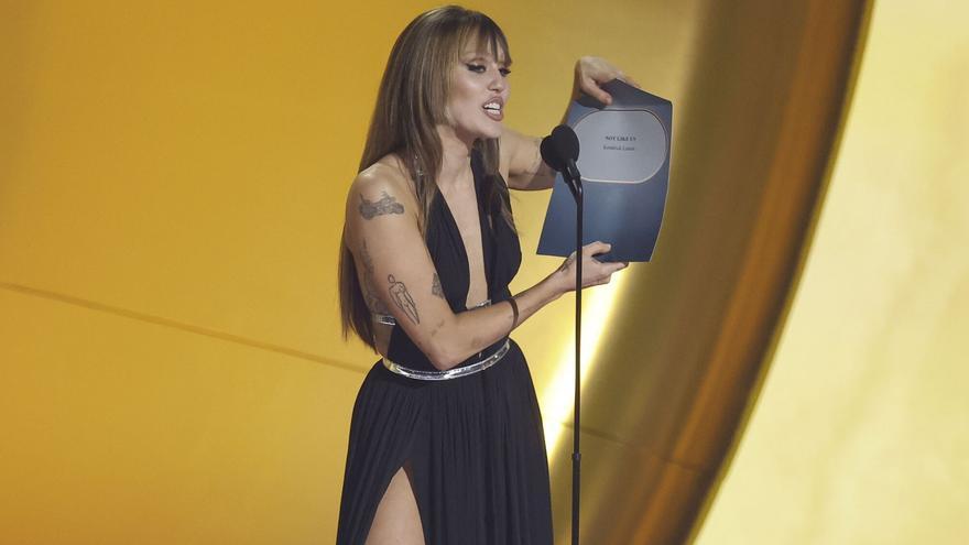 La artista Miley Cyrus. / EFE