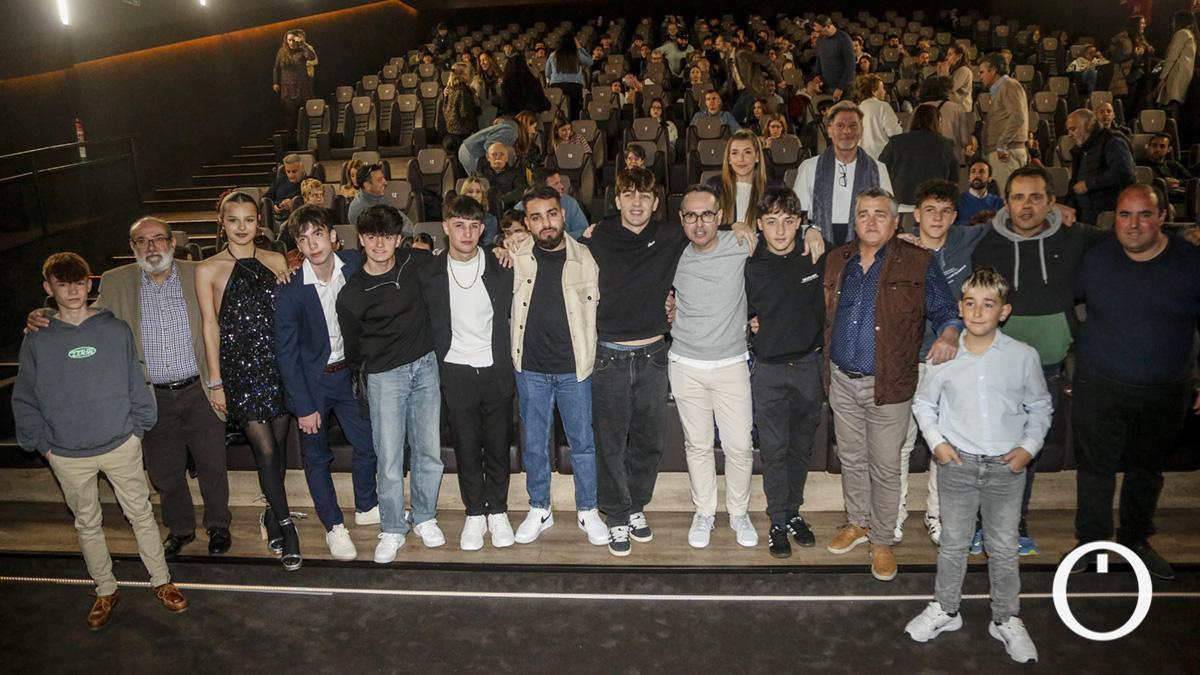 Estreno de la serie 'Aula 423' en los cines Axion ÁLEX GALLEGOS