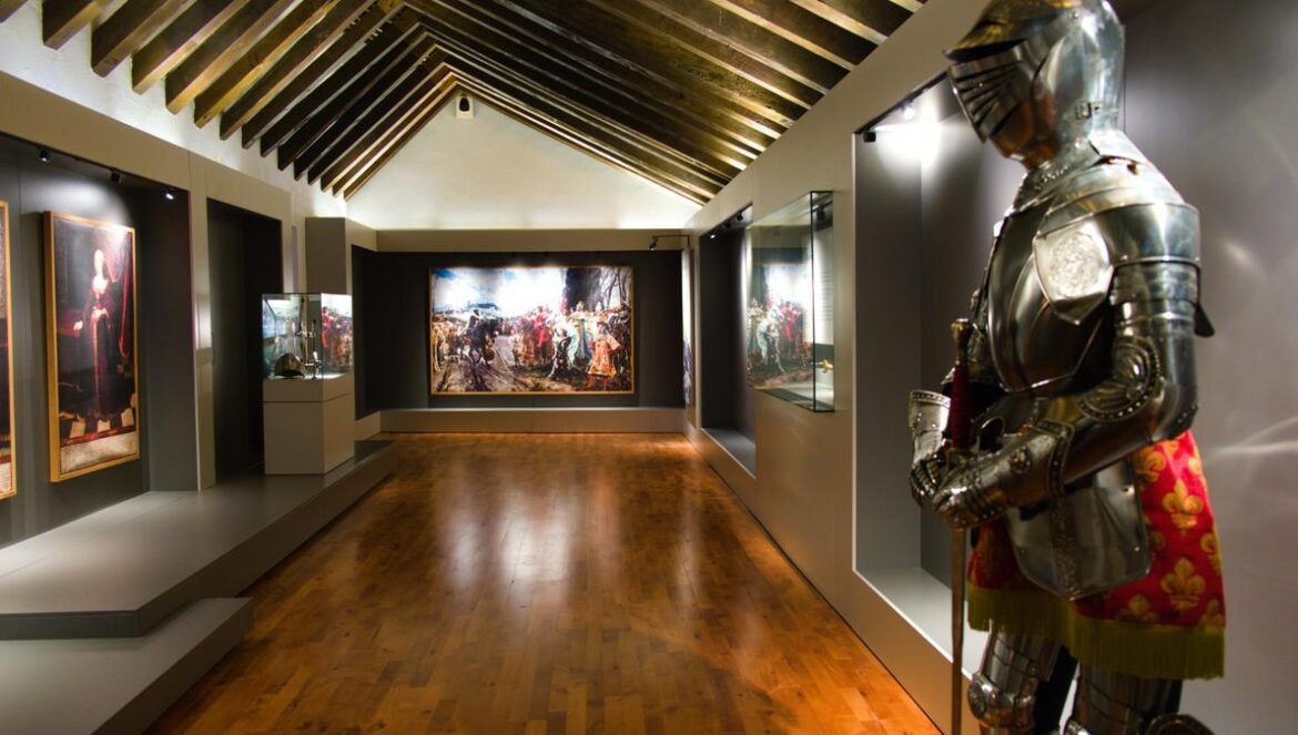 Exposición sobre el Gran Capitán en Montilla. Exposición sobre el Gran Capitán en Montilla. Imagen del cuadro del Gran Capitán obra de Mª José Ruiz.