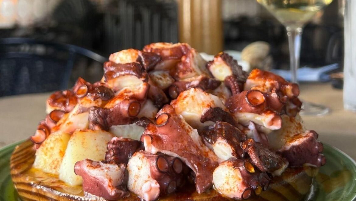 El pulpo a la gallega del Bar Córdoba / Comerte Córdoba