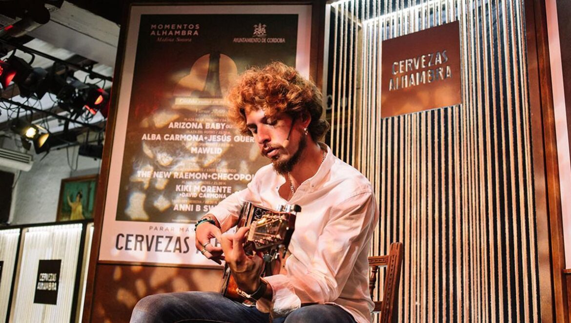 Kiki Morente en la presentación de Medina Sonora en Madrid. MADERO CUBERO