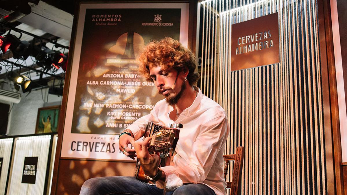 Kiki Morente en la presentación de Medina Sonora en Madrid. MADERO CUBERO