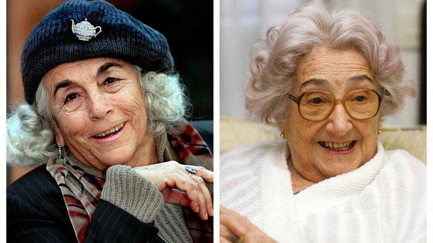 Carmen Martín Gaite y Rosa Chacel. / EPC