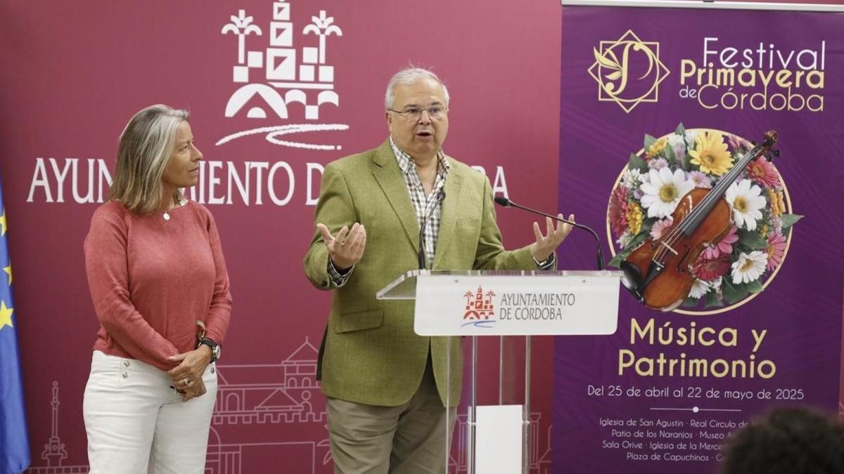 Presentación del Festival 'Primavera de Córdoba', que se celebrará del 25 de abril al 22 de mayo con nueve conciertos